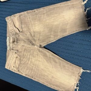 Express Men's Jean‎ Shorts - Light Tan